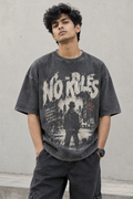 No Rules Oversized Graphic Tee