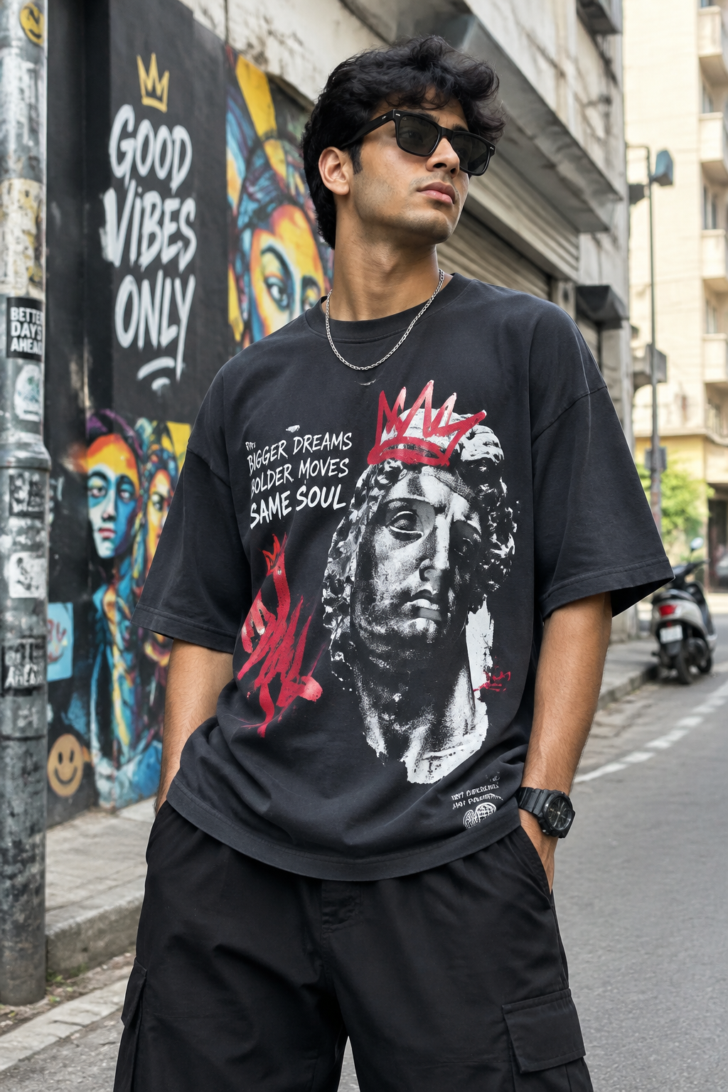 Urban Crown Oversized T-Shirt